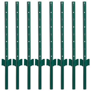 Fence Posts - 3 Feet Sturdy Duty Metal U Post for Wire Fencing, Pack of 10 (3 Feet) Fence Posts - 3 Feet Sturdy Duty Metal U Post for Wire Fencing, Pack of 10 (3 Feet)