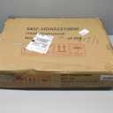 Josmimic Bed Step Stool for Adults, Bedside Steps for Elderly Seniors with NonSlip Handle & LED Light, Stable Assist Rail for High Beds