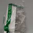 Universal Curtain Rod Holders, No Drill Curtain Rod Brackets, Self Adhesive Curtain Rod Brackets Up to 30 LB, Nail Free Curtain Rod Hooks for Bathroom, Bedroom, Livingroom, Kitchen (8PC, Transparent)