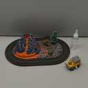 ArtCreativity Dinosaur Playset with Volcano Eruptions, Sounds & Wind-up Truck