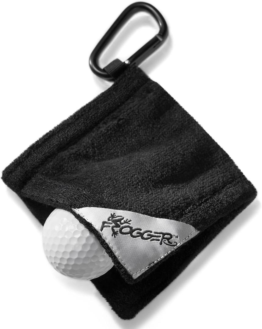 Frogger Amphibian Golf Ball Towel with Wet and Dry Technology Small Golf Ball Towels for Golf Bags with D Clip, Premium Golf Ball Accessories, Ultra Absorbent Frogger Amphibian Golf Ball Towel with Wet and Dry Technology Small Golf Ball Towels for Golf Bags with D Clip, Premium Golf Ball Accessories, Ultra Absorbent