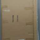 Rectangular Window Mirrors for Wall Decor 20 X 40 Inch, Distressed White Farmhouse Wooden Window Pane Mirror for Living Room, Rustic Horizontal Long Mirrors for Hallway Entryway