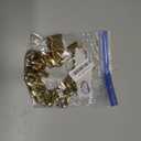 Big Dog Chain Collar, 32mm Cuban Link Walking Training Collar with Design Safety Buckle, Black Martingale Collars Stainless Steel Strong Heavy Duty Chew Proof Chain for All Breeds Medium/Large Dogs (18" ( Fits Neck 16" to 17.5"), Gold)