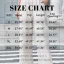 Wide Leg Slacks Pants for Women Pull on High Waisted Business Trousers with 3 Pockets for Casual Office Wear (S)