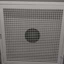 2'x2' Lay-In Return Grille with Egg Crate Filter Grid (1 Pack, White)
