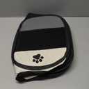 Pet Playpen Foldable Puppy Dog Cat Playpen Soft Fabric Portable Pet Run Cage Indoor Outdoor Use 74 x 74 x 43 cm for Rabbit Hamster Guinea Pig Grey