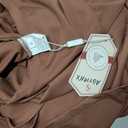 Tennis Dress for Women Athletic Dress with Built in Shorts Sleeveless Side Slit Golf Dress Workout Backless Dresses (Brown, S)