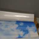 Eierme-Blue Sky Background with White Clouds Mural Wallpaper Peel and Stick 90" x 67"
