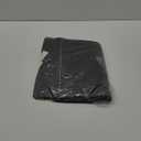 uxcell 4 Pcs Faux Leather Placemats, Black Gold Line, Heat Resistant, Waterproof, Oil Proof, Rectangle Table Mats (18 x 12 inches)