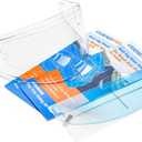 Universal Anti Fog Film for Motorcycle Helmet Visor,Helmet Face Shield Anti Fog Visor Insert,Fog Prevention Visor Lens on Cold Mornings and Rainy Days,Clear Vision Safer Rides,Simple but Effective