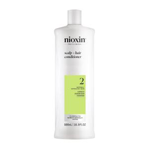 NIOXIN System 2 Scalp + Hair Thickening Conditioner for Natural Hair with Progressed Thinning | Boost Hair Density with Niacinamide & Biotin | Refreshed Scalp with Healthy Shine