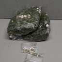 2 Sets Christmas Garland 6.6ft. Cedar White Berry with Lights Artificial Pine Garland Holiday Winter Table Runner for Stair Decoration Fireplace Centerpiece Background Decoration