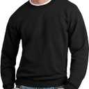 Gildan Crewneck, Black, XL