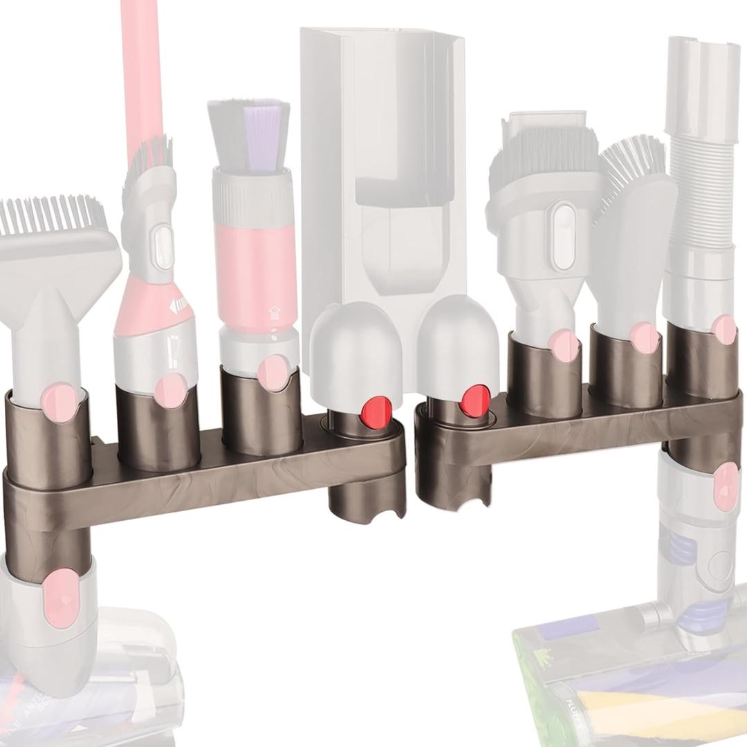 Attachments Holder for Dyson,Mount Organizer Tools Accessories Holder for Dyson GEN5 GEN 5 V15 V12 V11 V10 V8 V7 Vacuum Cleaner Docking Station (Double)