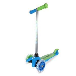 Scooter for Kids Ages 3-5 - Light Up Wheels, Extra Wide Deck, Foot Activated Break, Self Balancing Kids Toys for Boys & Girls