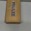 MIULEE Decorative Throw Pillow Covers for Couch Bed Livingroom 18x18 Inch Set of 2 Brown Boho Accent Throw Pllows Broadside Striped Patchwork Soft Corduroy Pillowcases