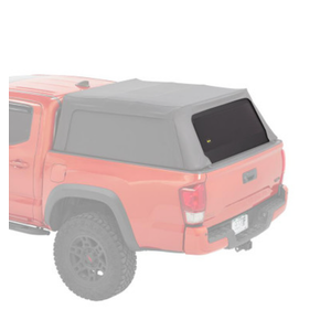 BESTOP 43 R-012597 Rear Window - Supertop for Truck 2 - Toyota Tacoma 05-Current with 5' bed - Black Diamond