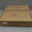 6PK 15.8 Inch LED Flush Mount Ceiling Light Black, 32W, 3480LM, 3000K/4000K/6000K CCT Selectable, Round Flat Panel Light Low Profile Ceiling Light Fitures for Hallway, Kitchen, Bedroom, Laundry Room, Black