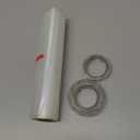 Duck MAX Strength Window Insulation Kit, Winter Window Seal Kit Fits up to 5 Windows, Heavy Duty Shrink Film Cuts to Size for Easy Indoor Installation, Window Tape Included,62 In. x 210 In., Clear