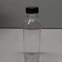 42Pcs 16oz Plastic Juice Bottles with Caps, Clear Empty Reusable Juice Containers with Lids, Brush, Funnel and Labels for Drinking, Smoothie, Milk, Tea and Other Beverages