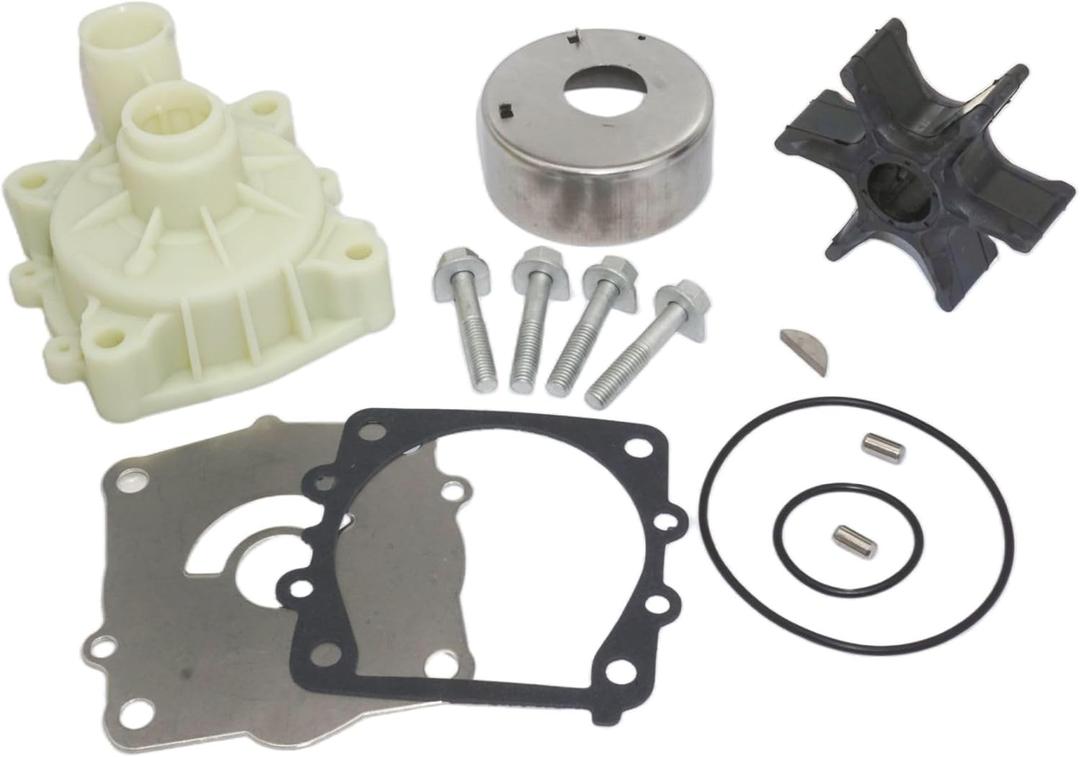 Boat Marine 68V-W0078-00 Water Pump Impeller Kit for Yamaha 4 Stroke 75 90 115 HP Outboard Replacement 68V-W0078-01 Sierra 18-3523