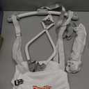 FUNLIO Baby Door Jumper for 6-24 Months (with Door Clamp), Bearing 40 Lbs, Baby Jumper Doorway with Strong Spring & Adjustable Strap, Portable Infant Baby Bouncer, CPC & CE Certified - White