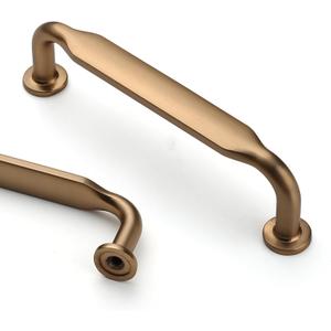 Asidrama 20 Pack 3.75 Inch(96mm) Champagne Bronze Kitchen Cabinet Handles, Cabinet Pulls Kitchen Cabinet Hardware for Cupboard Drawer Pulls