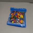 Strictly Briks Building Blocks Starter Kit - Kid Building Toy for Creative Play - Stackable Block Set for Hand-Eye Coordination - Compatible with LEGO & Major Brands Toy Set - 216 Pieces, Basic Colors