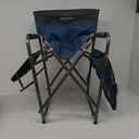 Alpinemountain Directors Chair, Camping Chairs for Adults, Heavy Duty Side Table, Lawn Chairs with Side Pockets Carry Straps 33x19x33 in