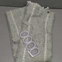 Boho Sheer Sage Green Curtains 84 inches Long 2 Panels for Living Room Bedroom,Farmhouse, Bohemian Tassels Country Light Filtering Xmas Curtains Shabby Chic Embroidery Striped Draps Back Tab, 50" W