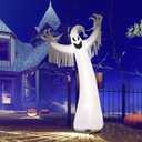 12.0-ft Freestanding Lighted Ghost Inflatable