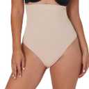 Maidenform Women's Seamless Shapewear, Tummy Control High-waist Brief, Firm Control Shapewear Panty (M)