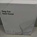 Zanch Heavy-Duty Dog Truck Seat Cover, Flat Solid Back Seat Extender for Multi Large Dogs, Hard-Base Supports 450 lb, Waterproof Hammock Protector, XL for Full-Size Crew Cab Trucks & SUVs, Black