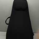 ObusForme Highback Backrest Support - Extra Tall Padded Seat Cushion and Lumbar Support Pillow, Portable Posture Support with Soft and Durable Foam (Black)