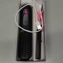 Numoya Go Brush Pro - 2026 Portable Straightener Brush for Travel, Cordless Hair Straightener Comb for Women (Black)