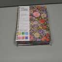 4 x 2026 Planner, Weekly and Monthly Calendar Planner Book, Jan 2026 - Dec 2026, Planning Agenda for Desk Accessories and School Supplies - A5 (6.3'' x 8.5'') (Flower Field)