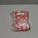 Red White Plaid Cloth Napkins with Fringe Set of 8, Buffalo Checkered Cotton Napkins Washable, Oversized Gingham Napkins, Christmas Dinner Napkins for Wedding, Parties, Thanksgiving, Dinner Decor