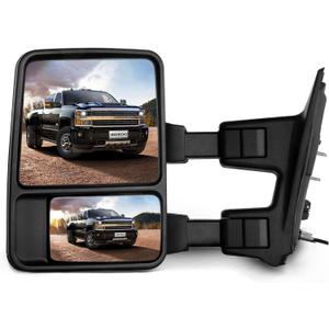 SCITOO Driver Side Mirror fit 2008-2016 for Ford for F250 for F350 for F450 for F550 Super Duty Manual Control