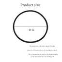 Wheelchair Rear Wheel Replacement Tire, 24 "X 1" Universal Flat-Free Polyurethane Tire,Equipped with installation tools, Wheelchair accessories for all brands(1 Pair)