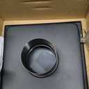 WEBANG 6 Inch Square Shower Drain Black Floor Drain with Flange Reversible 2-in-1 Cover Tile Insert Grate Removable SUS304 Stainless Steel CUPC Certified Matte Black