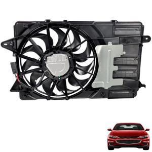 munirater Engine Radiator Cooling Fan Assembly Replacement for 2016 2017 2018 2019 2020 Malibu/Crosse 84000785 84000787 84297662 84297679