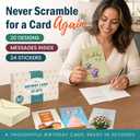 5x7 Inch, 20 Pack Assorted Happy Birthday Cards Bulk Boxed Set