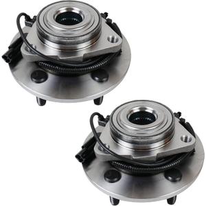 PAROD Pair 515151 Front Wheel Hub and Bearing Assembly Compatible with 2012-2018 Ram 1500, 2019 Ram 1500 Classic 5Lugs w/ABS