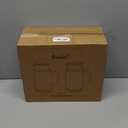 Glass Pitcher with Lid, 2 PACK 68 oz/2 Liter Vintage Water Pitcher, Clear Borosilicate Glass Water Carafe for Cold Brew, Coffee, Lemonade, Iced Sun Tea,Beverage, Milk, Heat Resistant