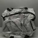 BALEINE 6-Pack Oversized Moving Bags with Reinforced Handles, Heavy-Duty Storage Tote for Clothes, Moving Supplies (Clear, 6-Pack)