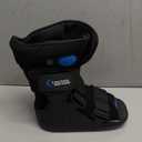United Ortho USA14115 Short Air Cam Walker Fracture Boot, Medium, Black