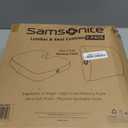 SAMSONITE  2 in 1  Lumbar Support and Seat Cushion, High Grade Motion Balanced Memory Foam, Fits Most Office Chairs and Car Seats, Elevate Your Work & Life and Enhances Focus Throughout Your Day