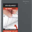 AT-A-GLANCE 2026 Appointment Book Planner, Weekly & Monthly, 8-1/2" x 11", Large, Quarter-Hourly, DayMinder, Gray (GC5200726)