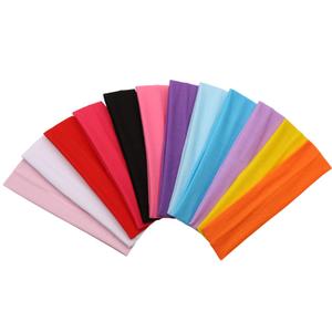 12 Packs Soft Stretchy Elastic Headbands - Beauty Head Wraps and Hair Accessories for Women and Girls