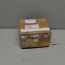 Nefelibata Irish/St. Patrick's Day Green Ceramic Canister Jar - St. Patrick's Day Decor - Lucky Shamrock Canister - Buffalo Plaid Bowknot - Candy Holder - Table Centerpiece - 4.9" H x 3.7" W